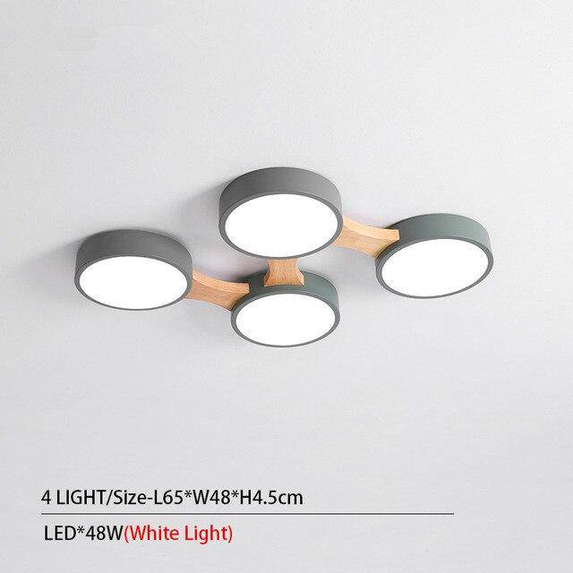 Botimi Multi-Section Round LED Ceiling Light