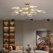 Modern LED Petal-Shaped Akimera Chandelier