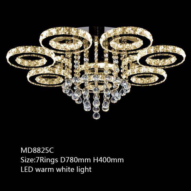 Luxury LED Crystal Glass Chandelier