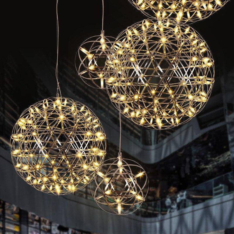 Oval LED Pendant Light - Modern Hanging Design