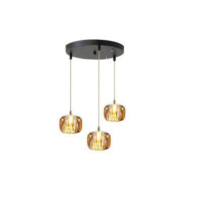 Creative LED Suspension Design with Glass Shade