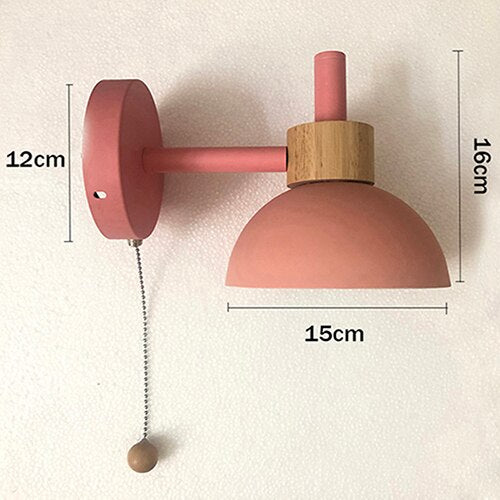 Colorful Scandinavian LED Wall Sconce - Vivale