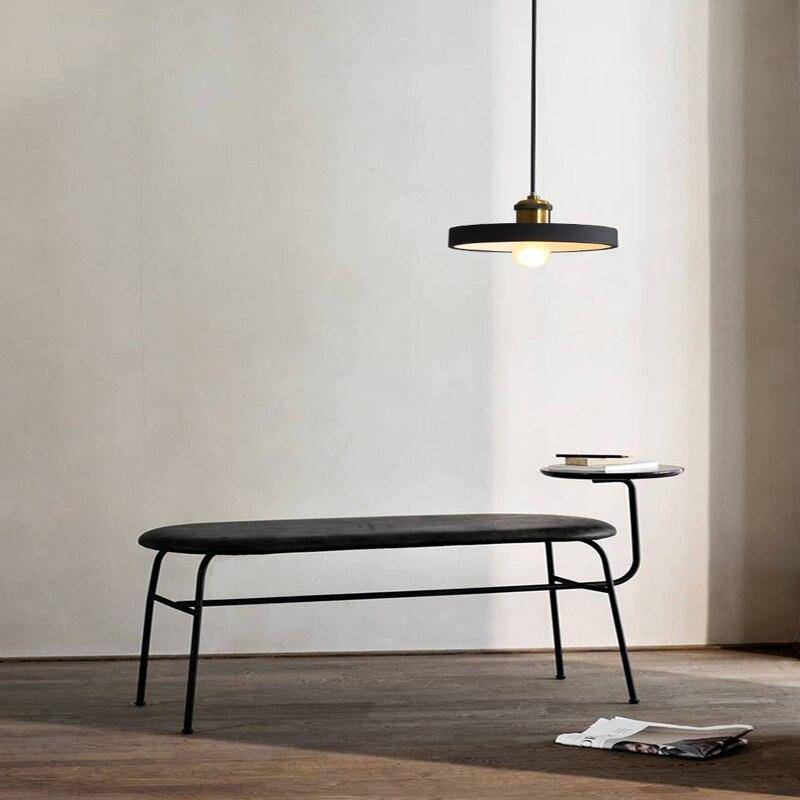 Metal LED Suspension Light with Minimalist Loft Shade