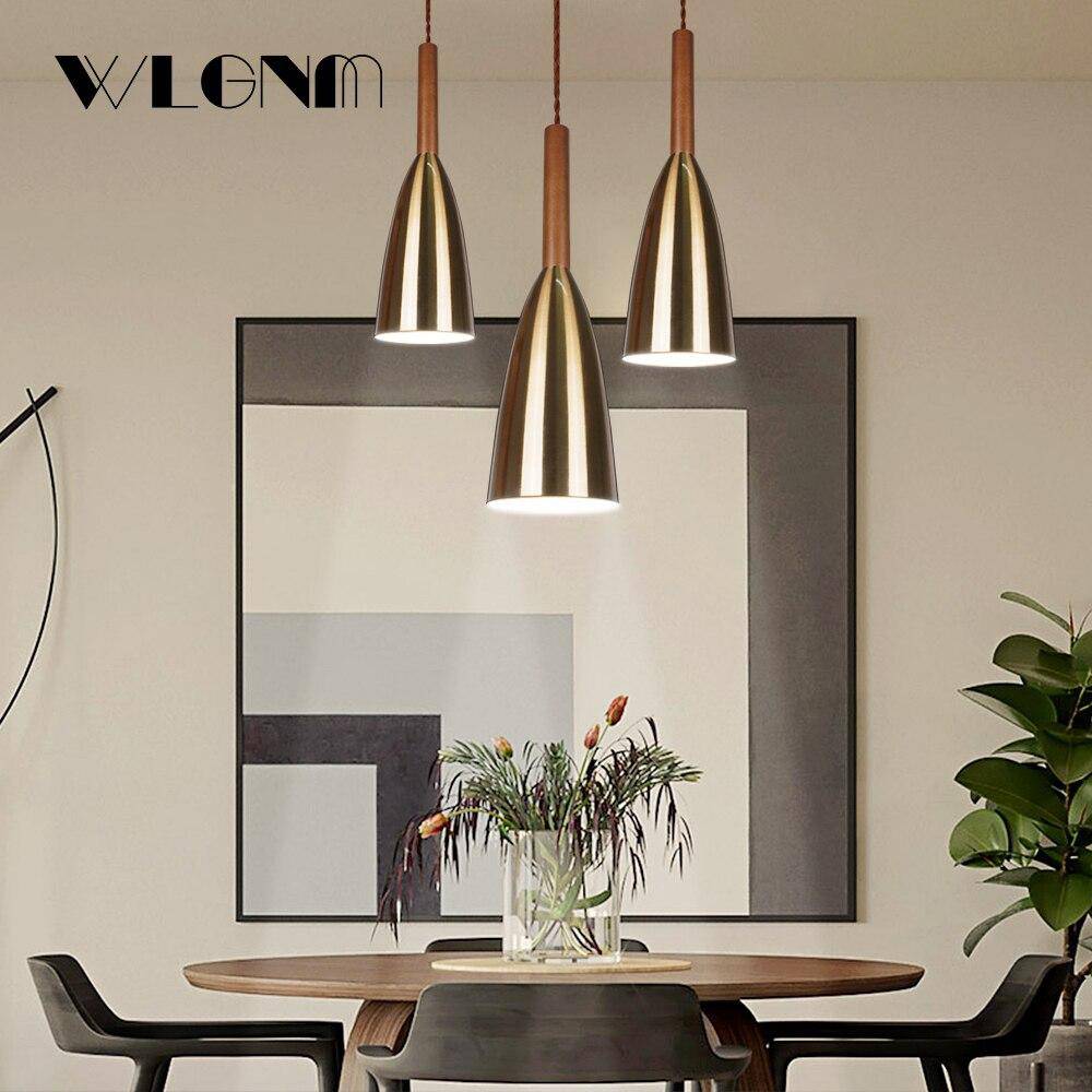 Industrial Metal LED Pendant Light with Shade