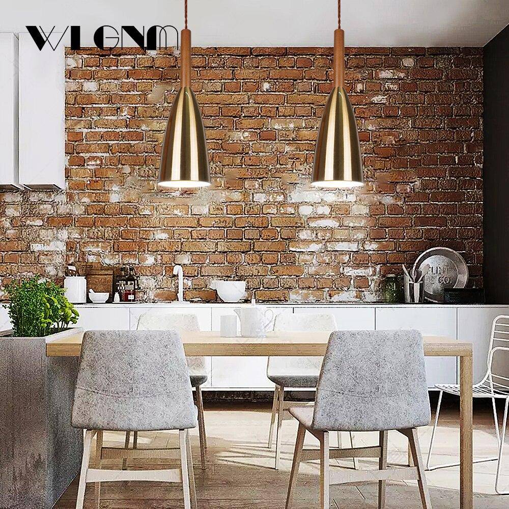 Industrial Metal LED Pendant Light with Shade