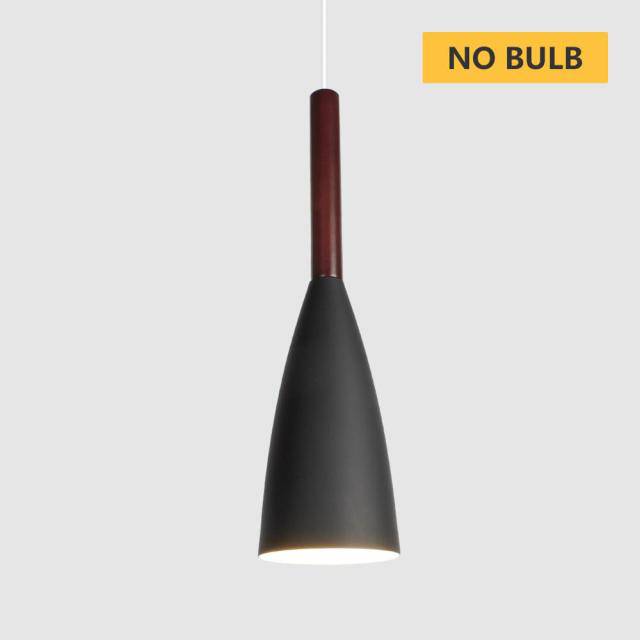 Industrial Metal LED Pendant Light with Shade