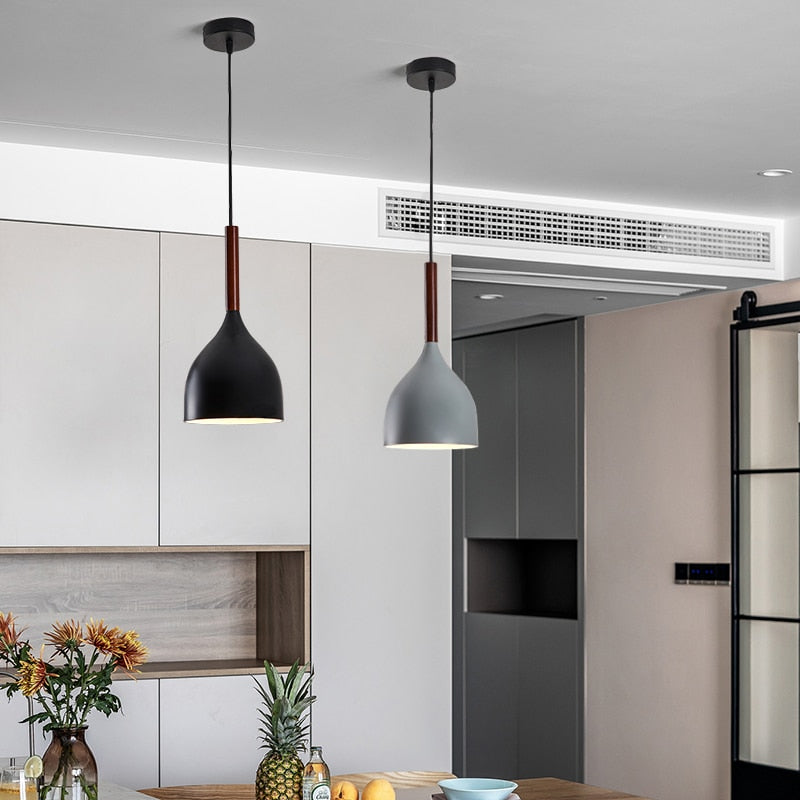 Modern Minimalist Metal LED Pendant Light Willo