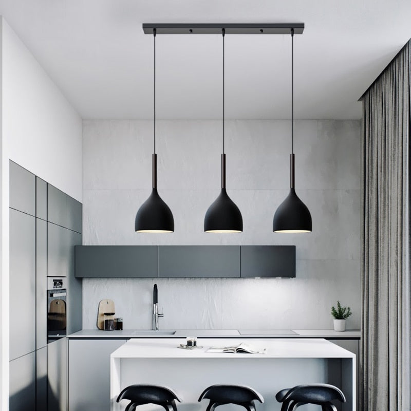 Modern Minimalist Metal LED Pendant Light Willo