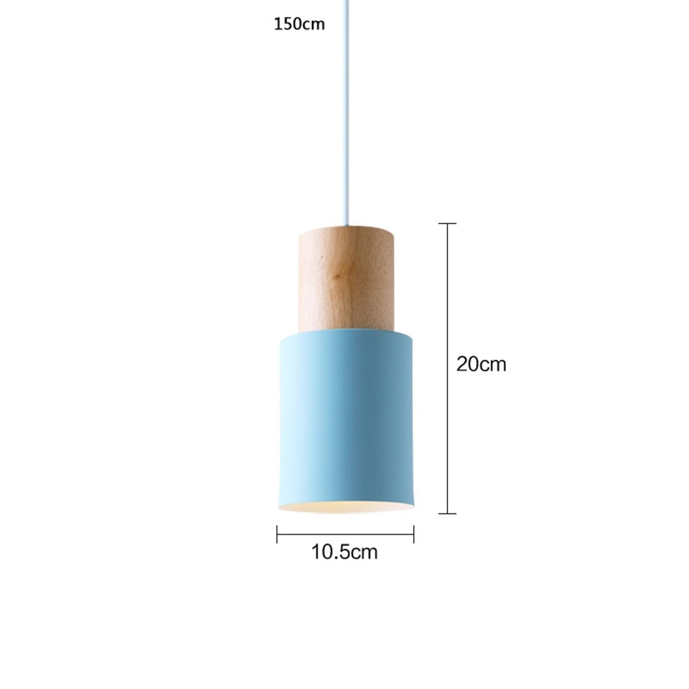 Gemira Cylindrical Shade LED Pendant Light