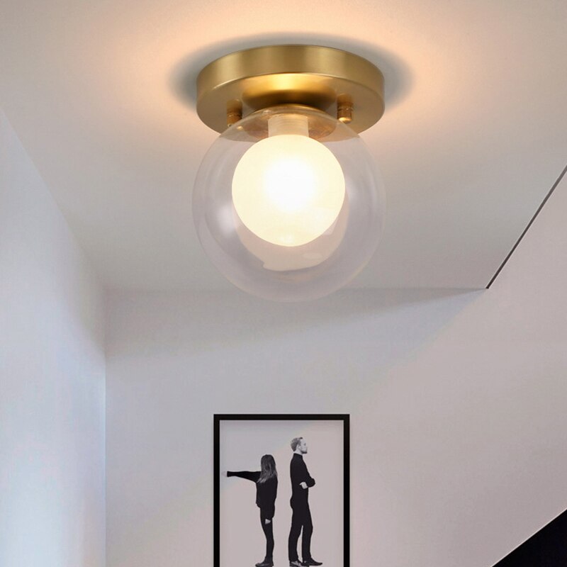Modern Glass Shade Luxury Ceiling Light Diara