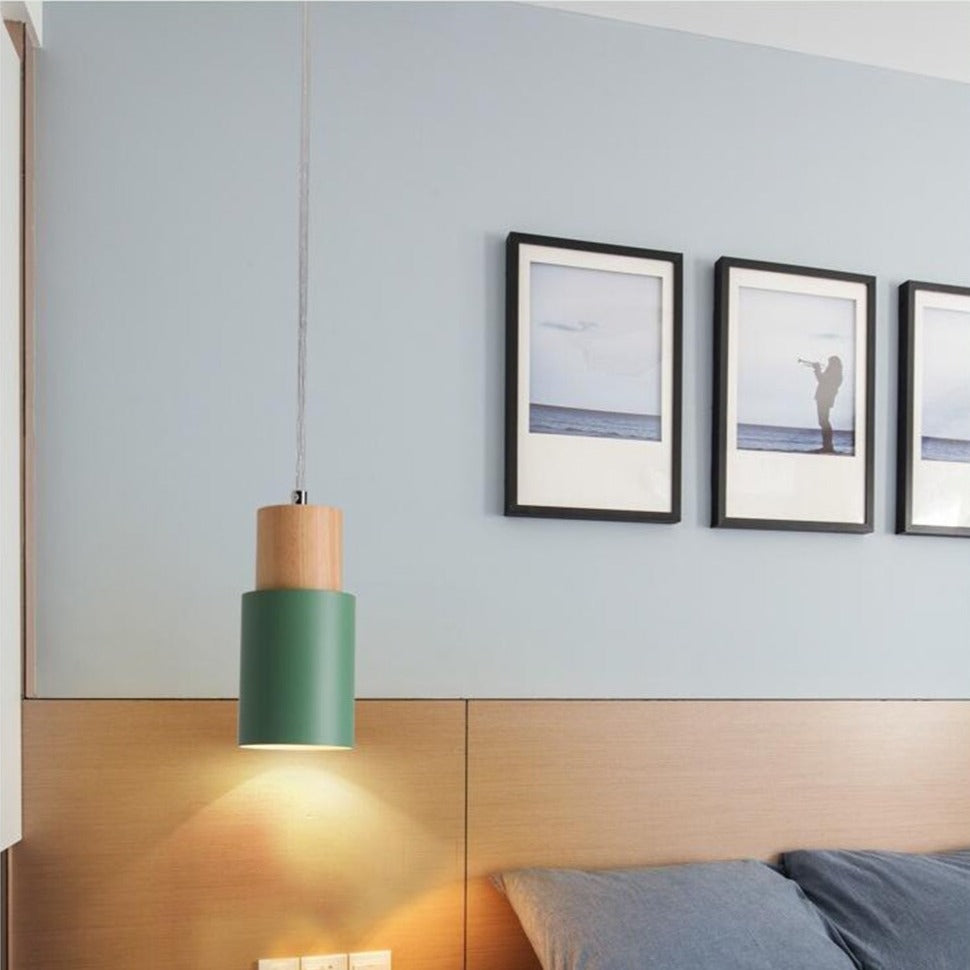 Gemira Cylindrical Shade LED Pendant Light