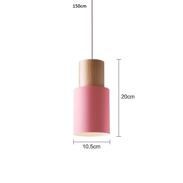 Gemira Cylindrical Shade LED Pendant Light