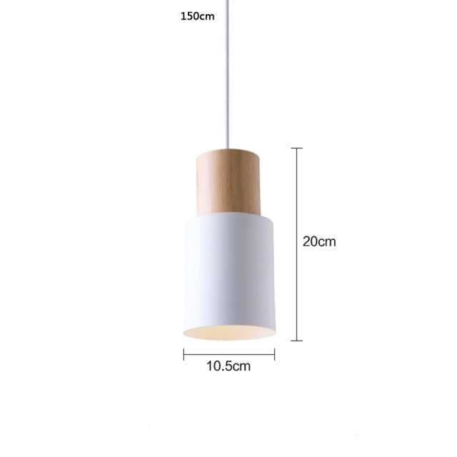 Gemira Cylindrical Shade LED Pendant Light