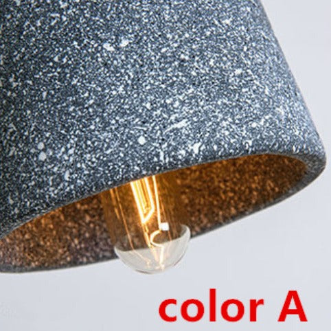 Marta Cement Shade LED Suspension Design Light