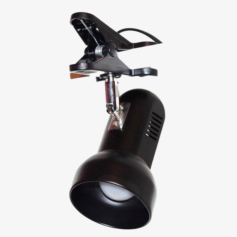 Adjustable Clip-On LED Spotlight (Black or White)