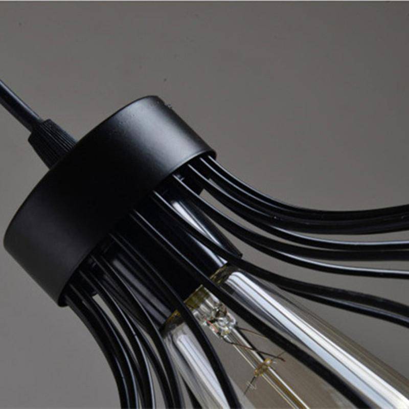 Industrial Cage Pendant Light Fixture