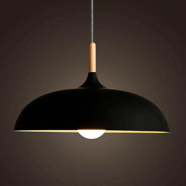 Colorful Aluminum Suspension with Wooden Rod
