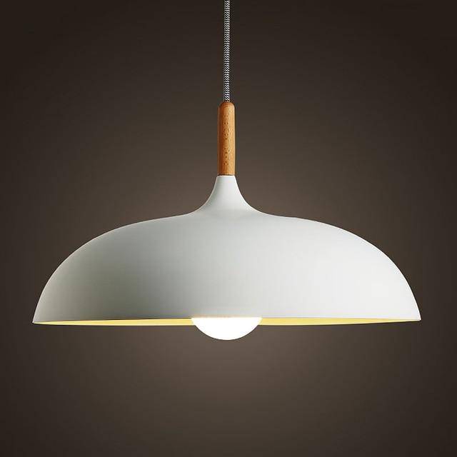 Colorful Aluminum Suspension with Wooden Rod