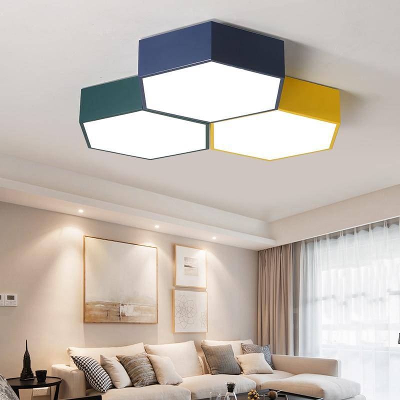 Honeycomb Hexagonal LED Ceiling Light