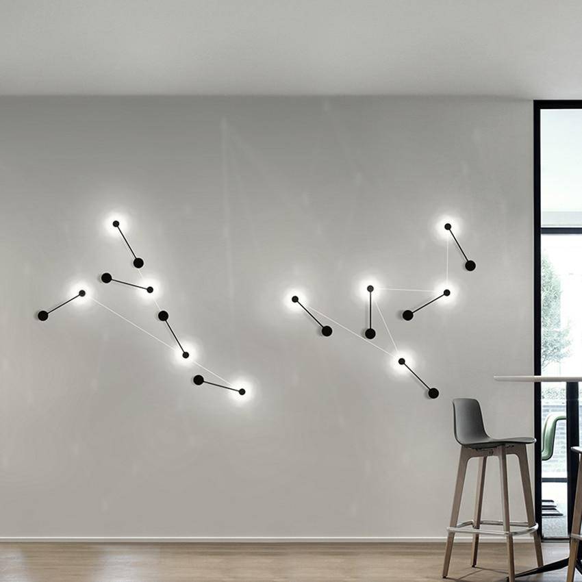 Modern LED Wall Sconce with Sleek Light Bars