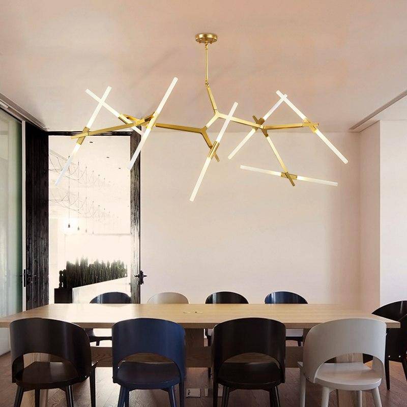 Tube Branch Arts Design Chandelier