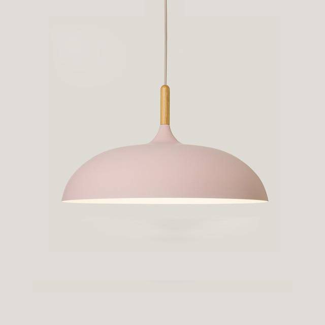 Colorful Aluminum Suspension with Wooden Rod