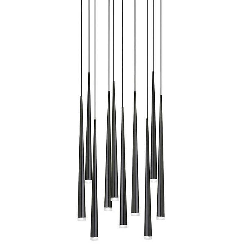 Modern LED Pendant Light with Cone Shades Combo