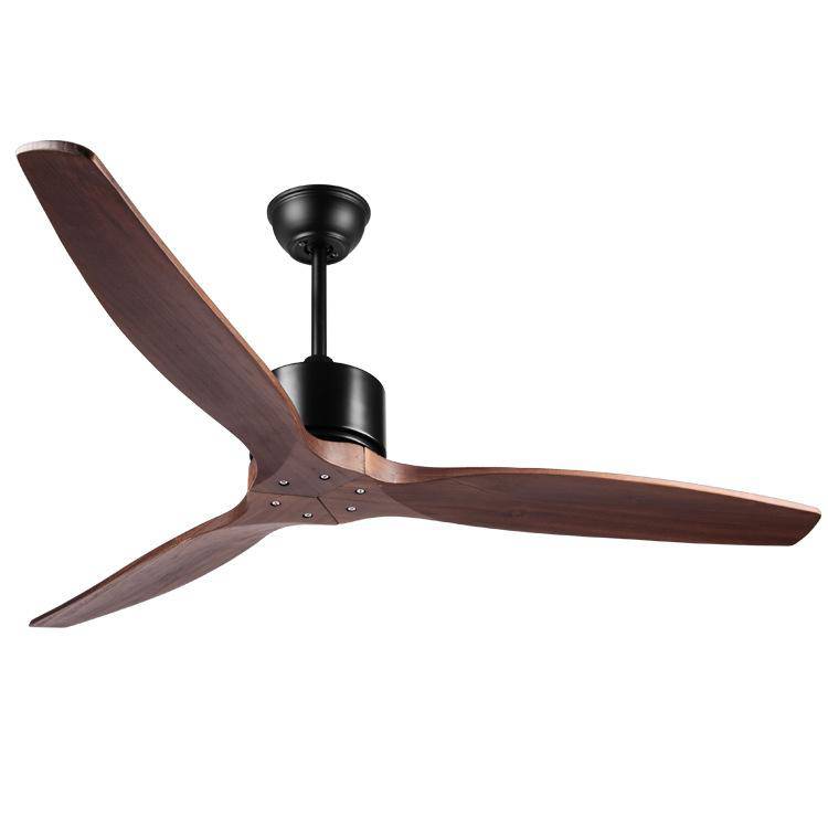 Wooden 3-Blade Ceiling Fan