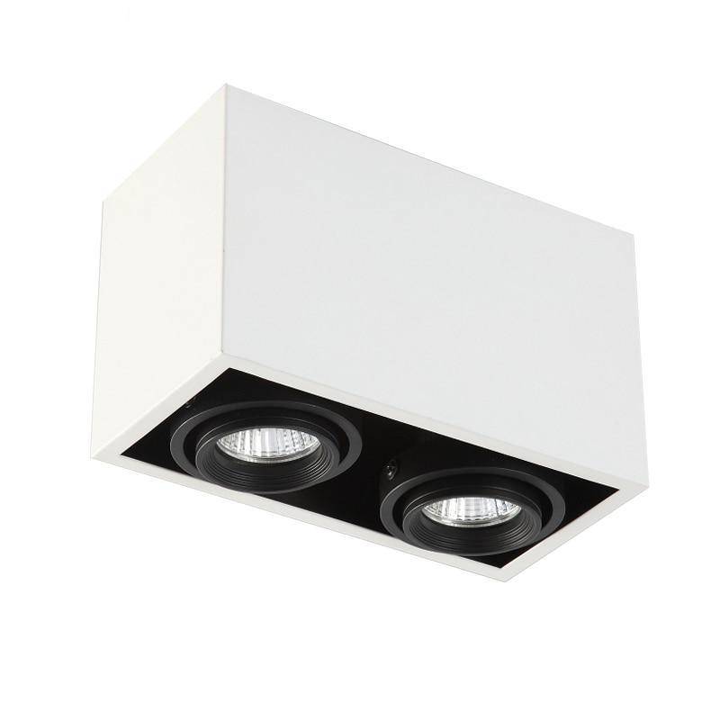 Rectangular Adjustable LED Spotlight Ceiling Light
