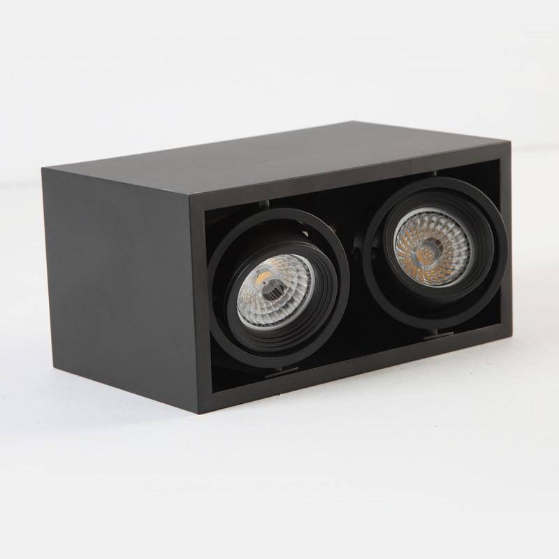 Rectangular Adjustable LED Spotlight Ceiling Light