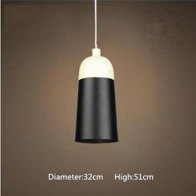 Round Metal Shade LED Suspension Light with Gold Edges - Loft Style