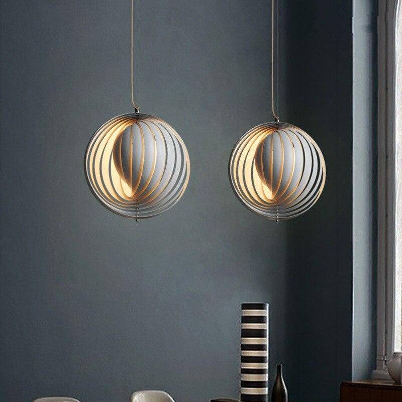 Loft Style Sphere Shade LED Suspension Light