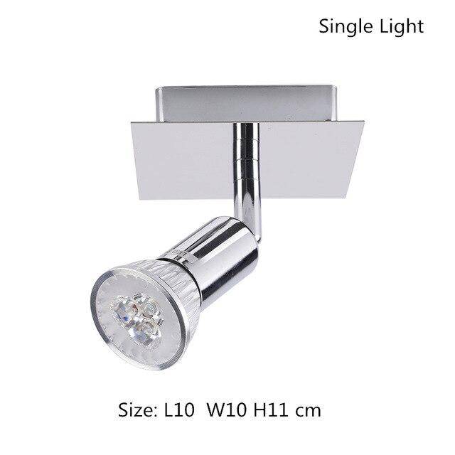 Chrome LED Spot Ceiling Light for Home