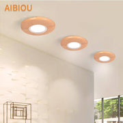 Aibiou Wooden LED Spot Ceiling Light
