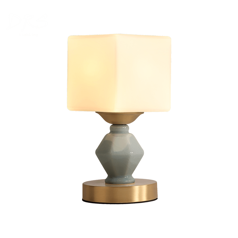 Modern Ceramic Copper Table Lamp
