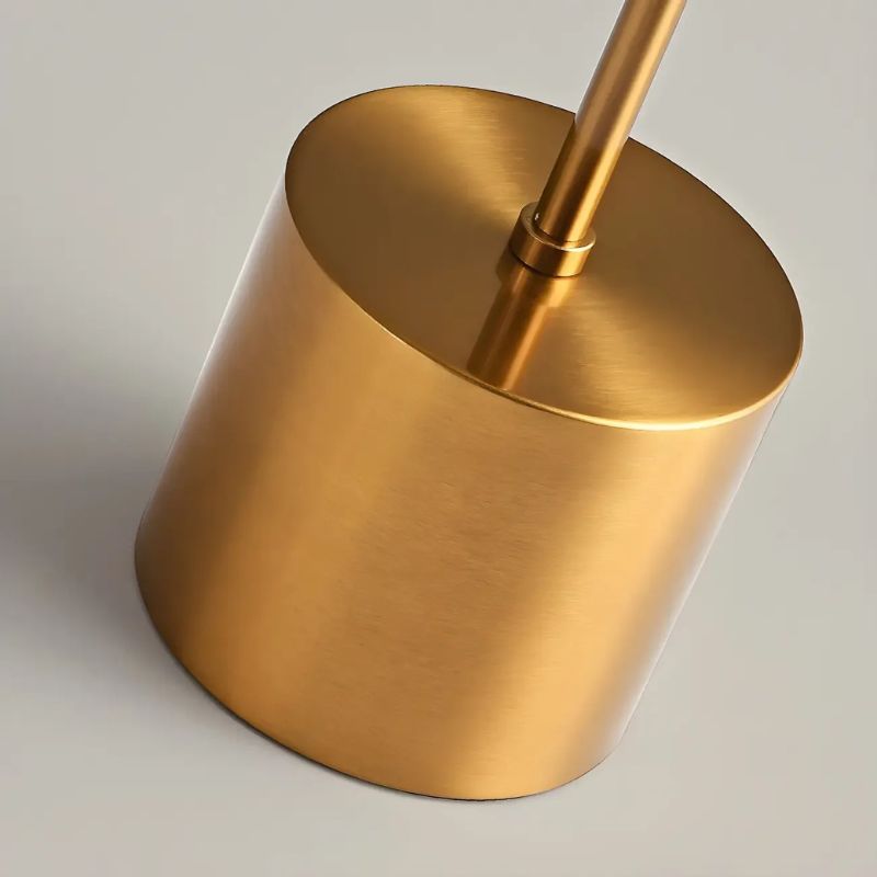 Gold LED Desk or Bedside Lamp with Protection