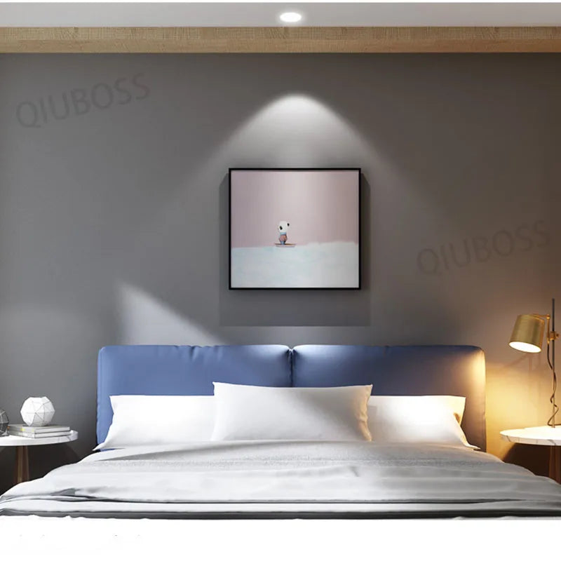 Qiuboss Recessed LED Spotlights for Loft Spaces