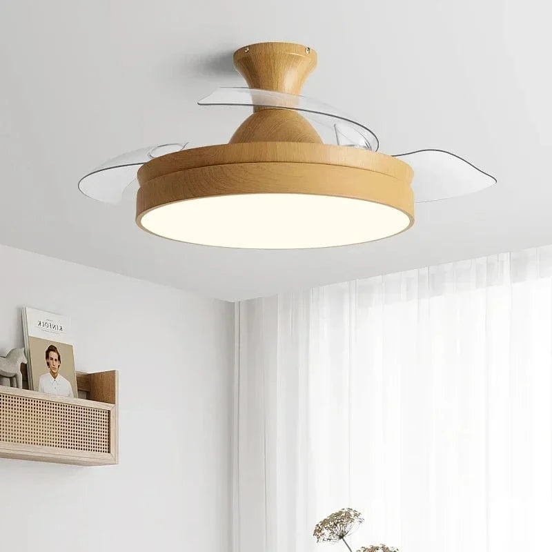 Quiet Control Ceiling Fan with Light Norenza