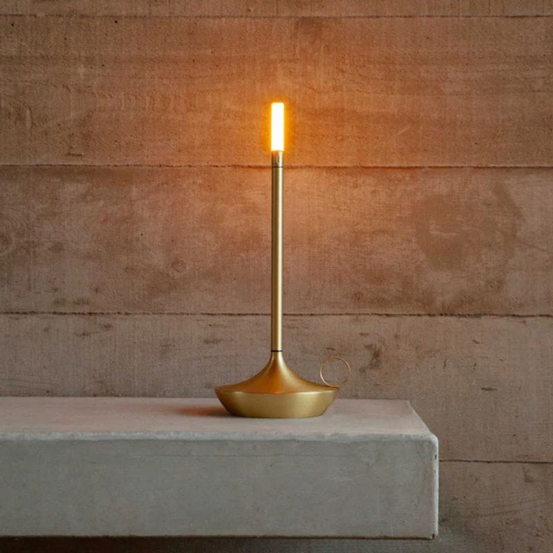 Rechargeable LED Candle Table Lamp for RV | Touch Night Light for Home Decor, Creative Desk Atmosphere Norenza