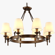 Retro American Ceiling Lamp for Home Living Room Dining Decor Norenza