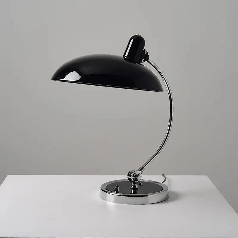 Retro Danish Design Desk Lamp with Flexible Swing Arm Black Norenza