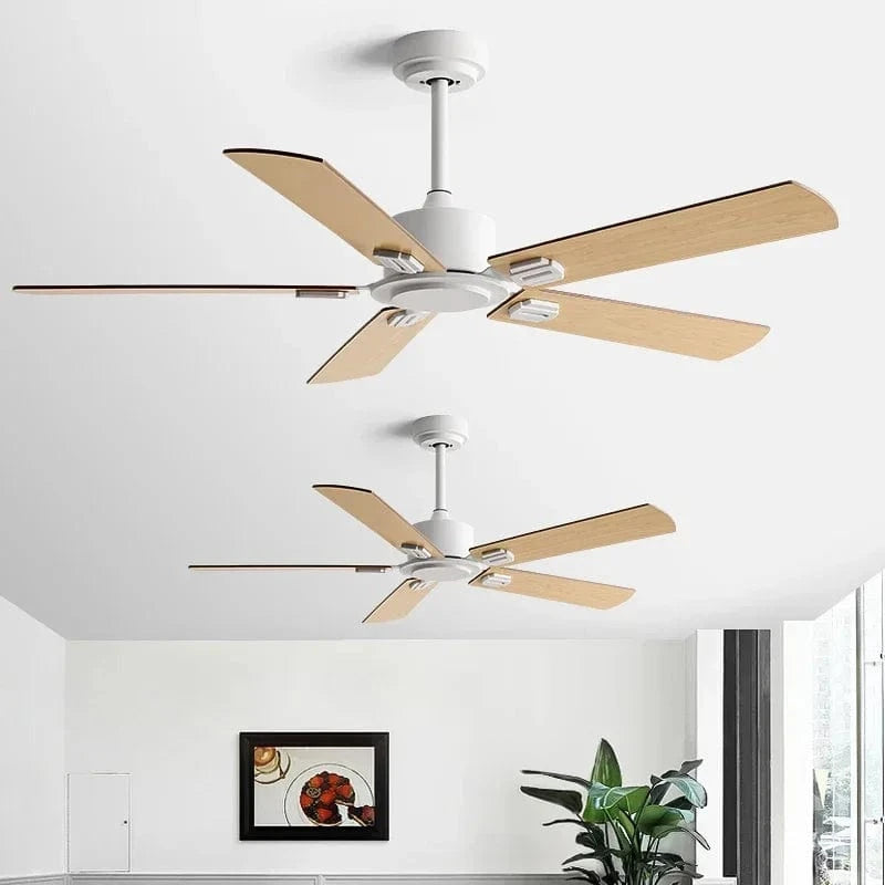 Retro Industrial Ceiling Fan Without Light and Remote Control Norenza