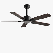 Retro Industrial Ceiling Fan Without Light and Remote Control Norenza