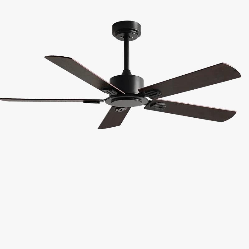 Retro Industrial Ceiling Fan Without Light and Remote Control Norenza