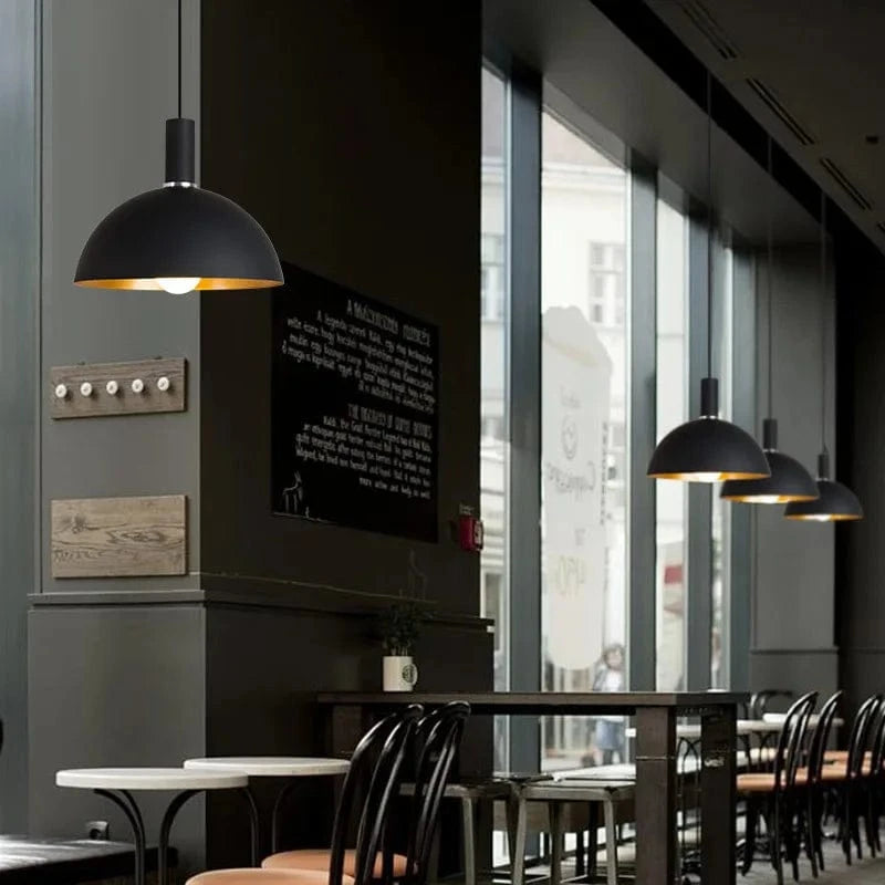 Retro Industrial LED Iron Nordic Pendant Light Norenza