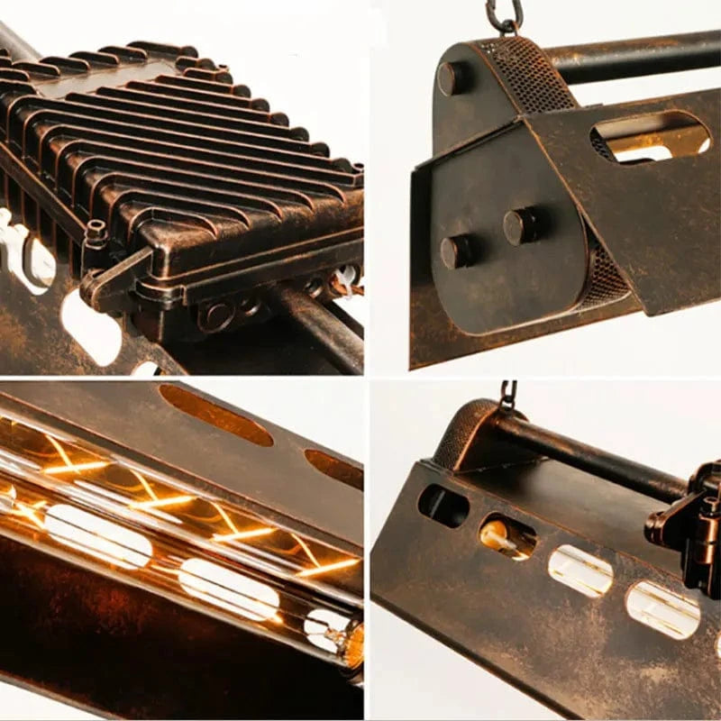 Retro Industrial Loft Style Pendant Light for Bar Café Norenza