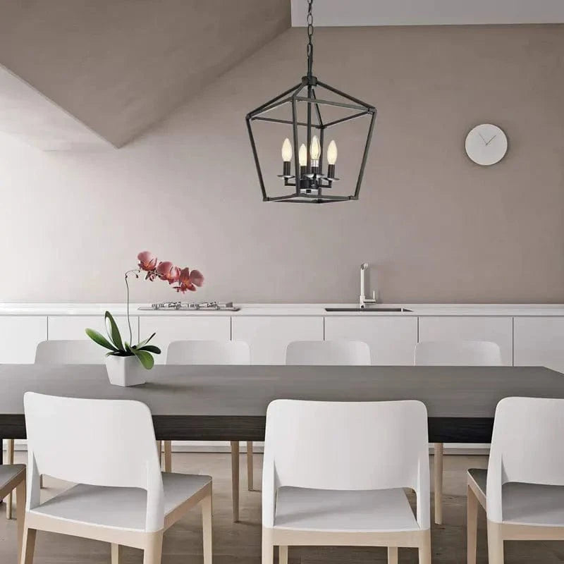 Retro Minimalist American Farmhouse Restaurant Chandelier for Kitchen, Hallway, and Bedroom Norenza