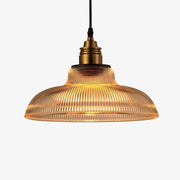 Retro Style Round Shade LED Suspension Light - Tequio Norenza