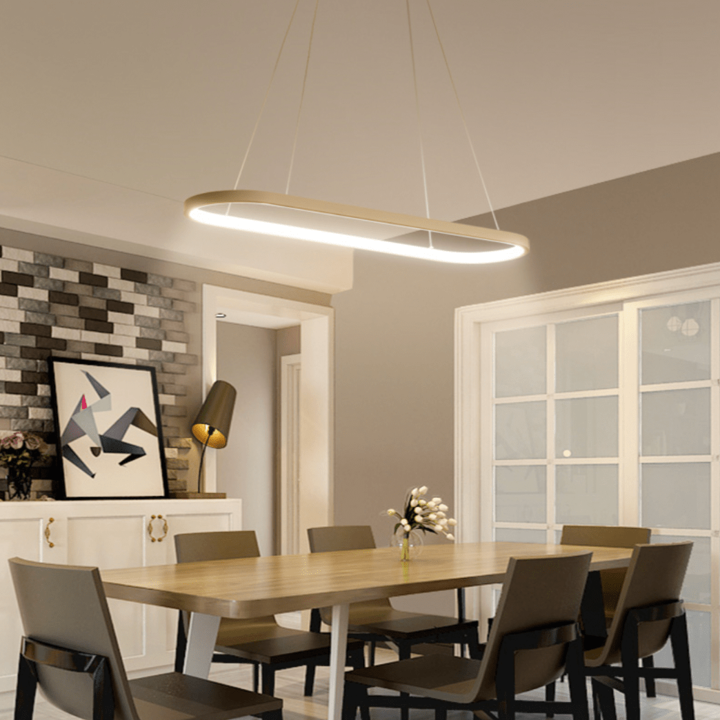 Round Aluminum LED Pendant Light Norenza