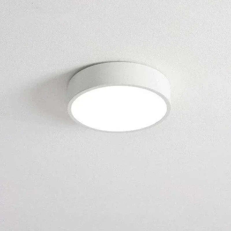 Round LED Ceiling Light White Norenza